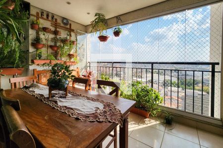 Varanda Gourmet de apartamento à venda com 3 quartos, 96m² em Independência, São Bernardo do Campo