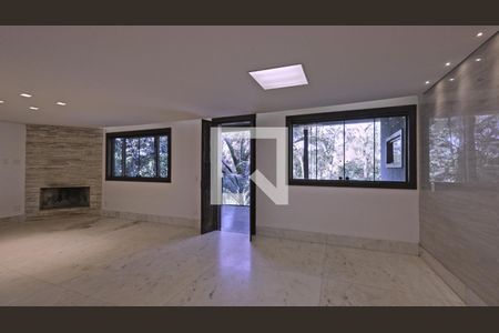 Sala de casa de condomínio à venda com 3 quartos, 358m² em Condomínio Pasárgada, Nova Lima