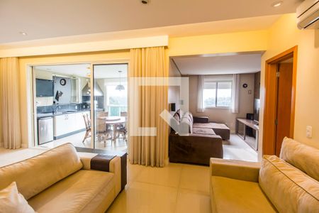 Sala de apartamento para alugar com 3 quartos, 156m² em Tamboré, Santana de Parnaíba