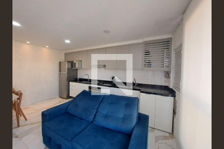 Sala/Cozinha de apartamento à venda com 1 quarto, 38m² em Bela Vista, Osasco