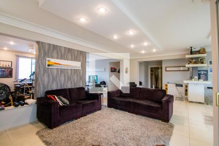 Sala de apartamento para alugar com 4 quartos, 330m² em Jardim, Santo André