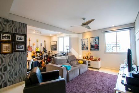 Sala de apartamento para alugar com 4 quartos, 330m² em Jardim, Santo André