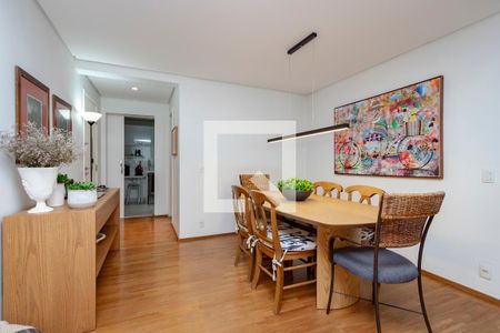 Sala de apartamento à venda com 3 quartos, 124m² em Brooklin, São Paulo