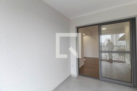 Varanda da Sala de apartamento para alugar com 2 quartos, 64m² em Jardim Independência (são Paulo), São Paulo