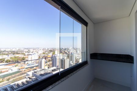 Varanda Sala/Cozinha de apartamento à venda com 1 quarto, 46m² em Centro, Campinas