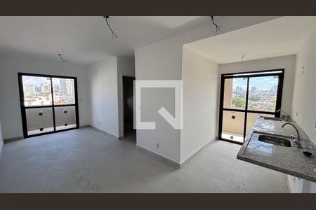 Sala de apartamento à venda com 2 quartos, 56m² em Parque das Nações, Santo André