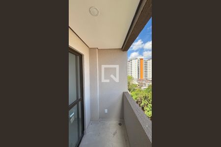 Varanda da Sala de apartamento à venda com 2 quartos, 56m² em Parque das Nações, Santo André