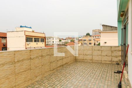 Varanda da Sala de apartamento à venda com 3 quartos, 86m² em Higienópolis, Rio de Janeiro