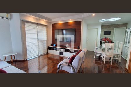 Sala de apartamento à venda com 3 quartos, 140m² em Barcelona, São Caetano do Sul