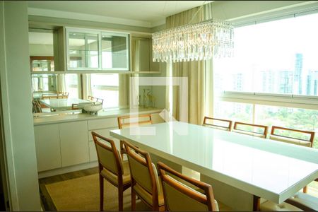 Sala de Jantar de apartamento para alugar com 1 quarto, 60m² em Jardim Goiás, Goiânia