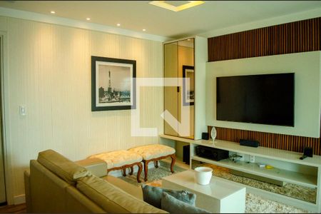 Sala de apartamento para alugar com 1 quarto, 60m² em Jardim Goiás, Goiânia