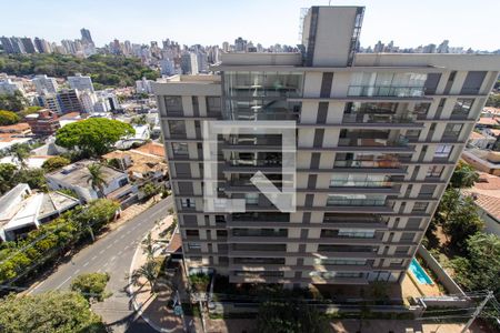 Vista da Varanda de apartamento à venda com 3 quartos, 125m² em Nova Campinas, Campinas