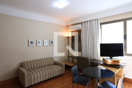 Sala/Quarto de kitnet/studio à venda com 1 quarto, 32m² em Lourdes, Belo Horizonte