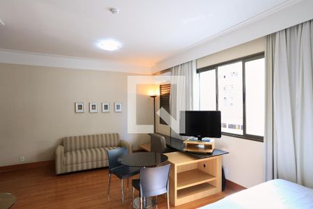 Sala/Quarto de kitnet/studio à venda com 1 quarto, 32m² em Lourdes, Belo Horizonte