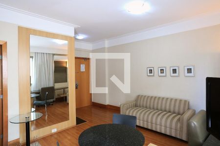 Sala/Quarto de kitnet/studio à venda com 1 quarto, 32m² em Lourdes, Belo Horizonte