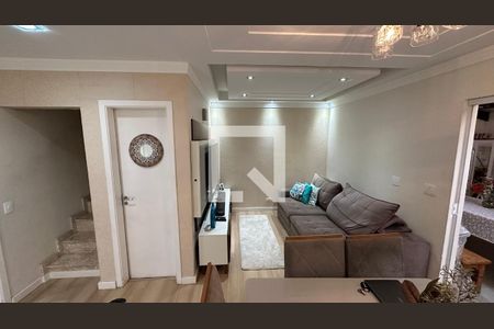 Sala de casa de condomínio à venda com 3 quartos, 110m² em Colônia, Jundiaí