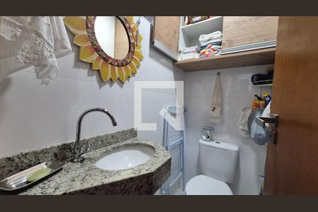 Lavabo de apartamento à venda com 2 quartos, 110m² em Vila Humaita, Santo André