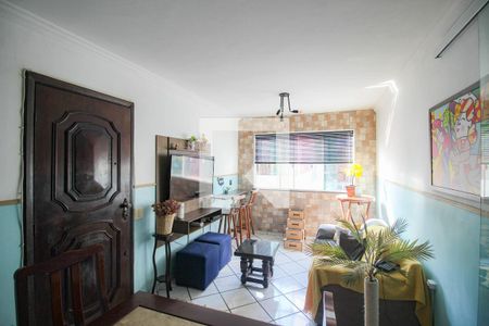 Sala de apartamento para alugar com 2 quartos, 61m² em Vila Emil, Mesquita