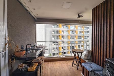 Vista da Sala de apartamento à venda com 2 quartos, 74m² em Centro, São Bernardo do Campo