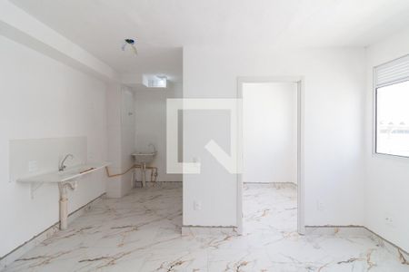Sala/Cozinha de apartamento para alugar com 2 quartos, 42m² em Jardim Gilda Maria, São Paulo