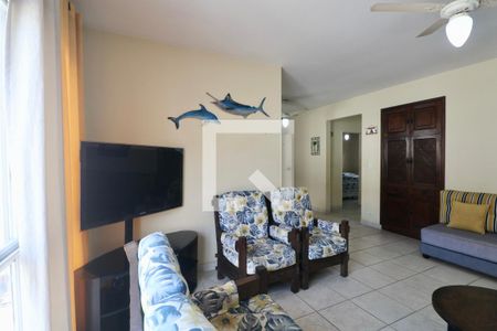 Sala de apartamento para alugar com 2 quartos, 70m² em Jardim Sao Miguel, Guarujá