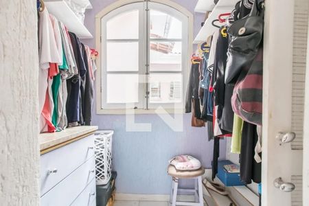 Closet da suíte 1 de casa de condomínio à venda com 6 quartos, 238m² em Cambuci, São Paulo