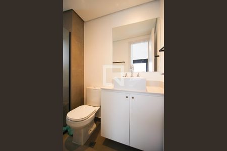 Banheiro da Suíte de apartamento para alugar com 1 quarto, 36m² em Indianópolis, São Paulo