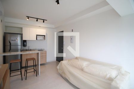 Sala de apartamento para alugar com 1 quarto, 36m² em Indianópolis, São Paulo