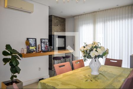 Sala de Jantar de casa de condomínio à venda com 3 quartos, 168m² em Guarujá, Porto Alegre