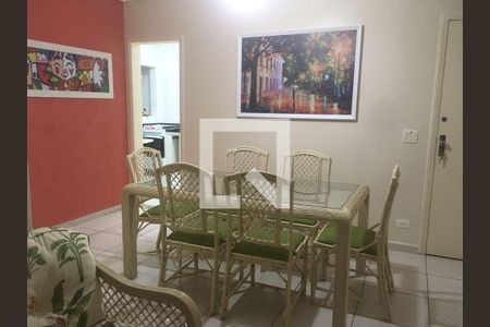 Sala de apartamento para alugar com 3 quartos, 97m² em Jardim Vitoria, Guarujá