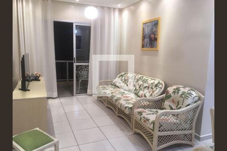 Sala de apartamento para alugar com 3 quartos, 97m² em Jardim Vitoria, Guarujá