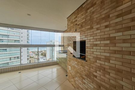 Varanda de apartamento para alugar com 3 quartos, 119m² em Jardim Três Marias, Guarujá