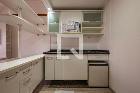 Sala/Cozinha de apartamento para alugar com 1 quarto, 32m² em Jardins, São Paulo