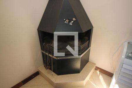 Detalhe da Sala - Lareira de casa à venda com 3 quartos, 220m² em Tristeza, Porto Alegre