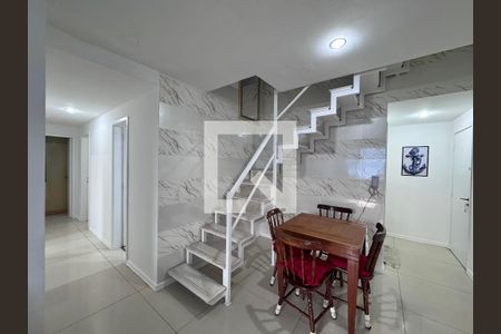 Sala de apartamento para alugar com 3 quartos, 180m² em Barra da Tijuca, Rio de Janeiro