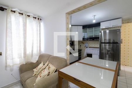 Sala/Cozinha de apartamento para alugar com 2 quartos, 45m² em Conjunto Habitacional Padre Manoel da Nóbrega, São Paulo