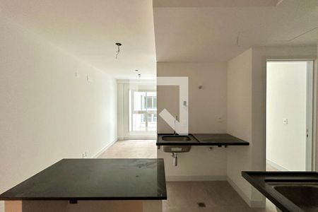 Sala/Cozinha de apartamento para alugar com 1 quarto, 34m² em Jardim Botânico, Rio de Janeiro