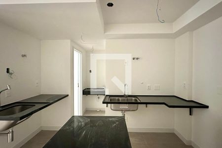 Sala/Cozinha de apartamento para alugar com 1 quarto, 34m² em Jardim Botânico, Rio de Janeiro