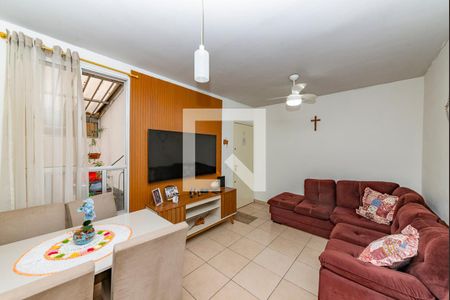 Sala de apartamento para alugar com 2 quartos, 69m² em Salgado Filho, Belo Horizonte