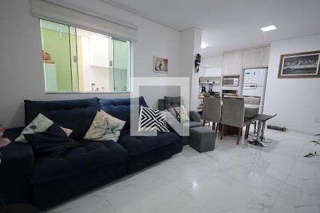 Sala de apartamento à venda com 3 quartos, 85m² em Pinheirinho, Santo André