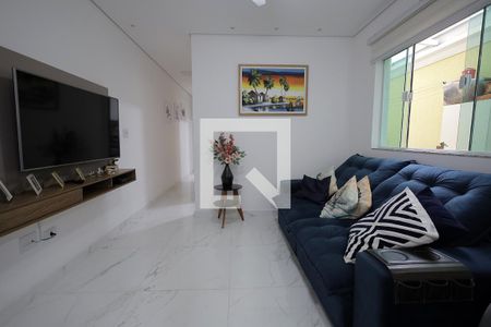 Sala de apartamento à venda com 3 quartos, 85m² em Pinheirinho, Santo André