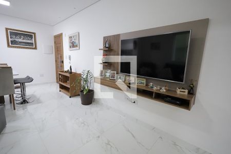 Sala de apartamento à venda com 3 quartos, 85m² em Pinheirinho, Santo André