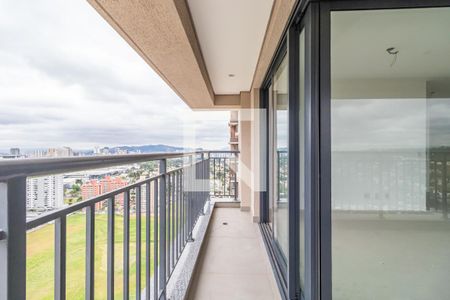 Varanda de apartamento à venda com 3 quartos, 120m² em Centro Comercial Jubran, Barueri