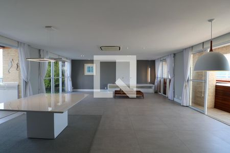 Sala de apartamento para alugar com 4 quartos, 300m² em Parque Enseada, Guarujá