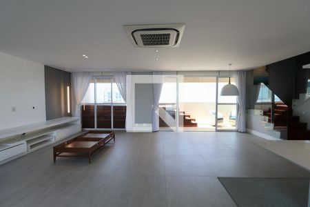 Sala de apartamento para alugar com 4 quartos, 300m² em Parque Enseada, Guarujá