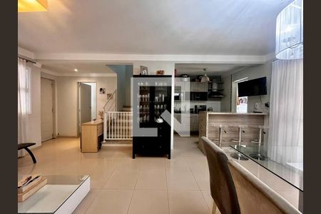 Sala de casa de condomínio à venda com 3 quartos, 133m² em Chácara Primavera, Campinas