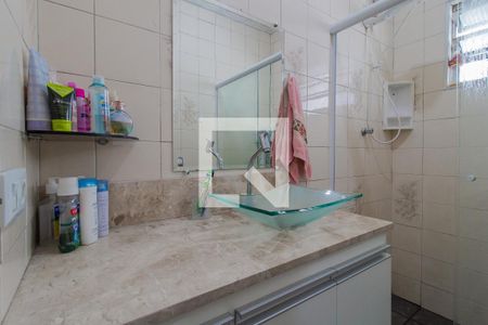 Banheiro Social de casa para alugar com 1 quarto, 125m² em Vila Assis Brasil, Mauá