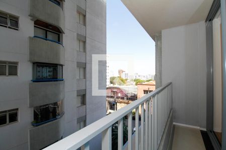 Varanda e Vista de kitnet/studio para alugar com 1 quarto, 35m² em Pinheiros, São Paulo
