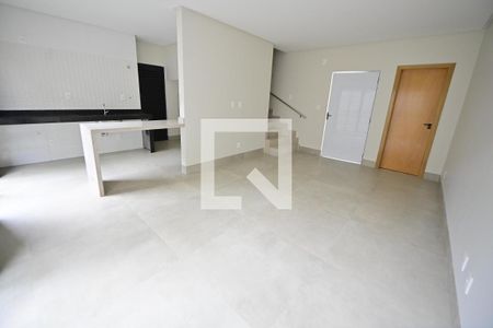 Sala de casa de condomínio para alugar com 3 quartos, 153m² em Vila Rosa, Goiânia