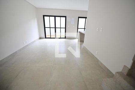Sala de casa de condomínio para alugar com 3 quartos, 153m² em Vila Rosa, Goiânia